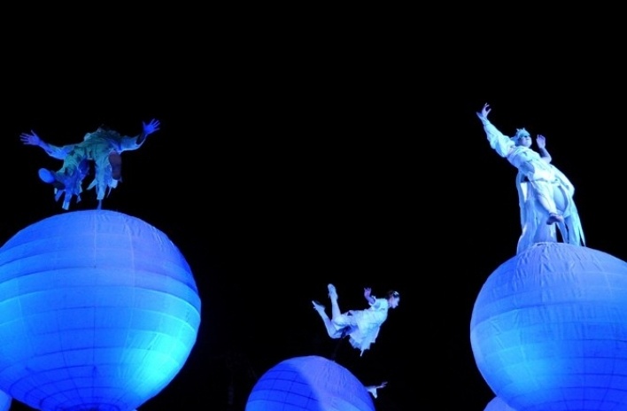 La fiesta de La Mercè, Barcelona, 2009<br />Foto Rodrigo Stocco 