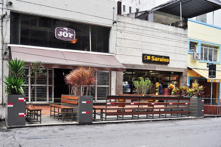 Parklet Maria Antônia, São Paulo, 2014, arquiteto Homã Alvico<br />Foto divulgação 