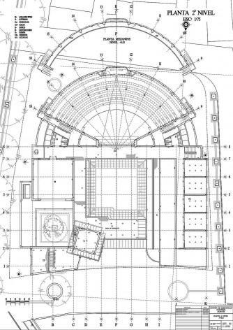 Centro Cultural de Moravia, Medellín, planta nível 2 [Fundación Rogelio Salmona]