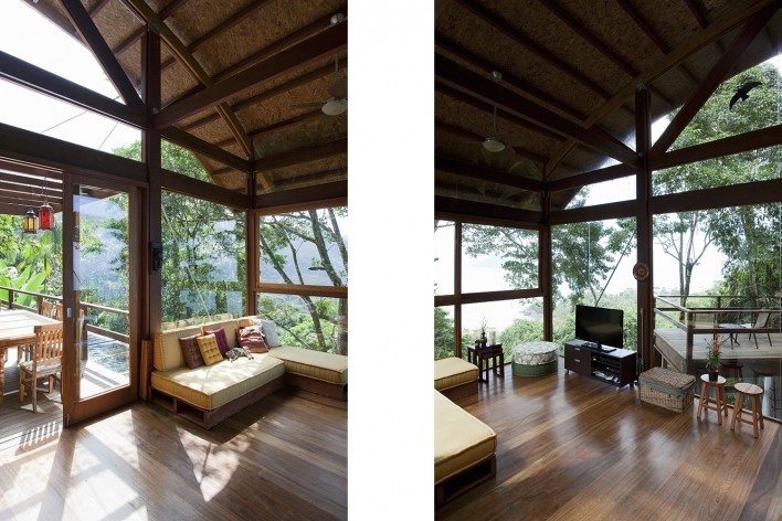 Casa do Felix, Praia do Felix, Ubatuba SP, arquiteto Silvio Sant’Anna<br />Foto Fran Parente 