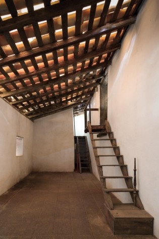Sítio de Santo Antônio, compartimento lateral da capela, São Roque SP<br />Foto Tiago de Oliveira Andrade 