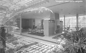 Casa Castor Delgado Perez (1958), arquiteto Rino Levi<br />Imagem dos autores do projeto 