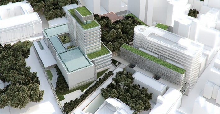 Vista externa geral do conjunto<br />Imagem da equipe 