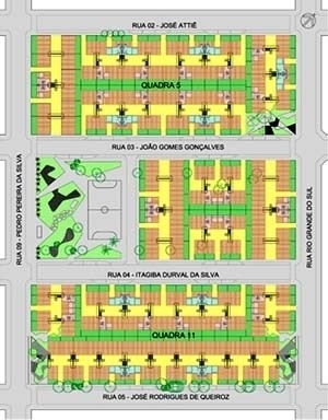 Planta Superior<br />Imagem dos autores do projeto 