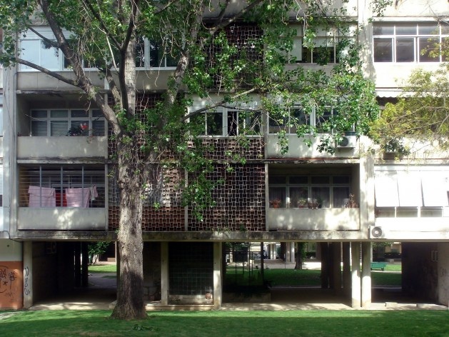 Conjunto Habitacional Bairro das Estacas, Ruy Jervis D’Athouguia e Sebastião Formosinho Sanchez, 1949-1955, Lisboa<br />Foto Osnildo Adão Wan-Dall Junior 