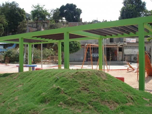 ista Pérgola-Mesa e morrote<br />Imagem dos autores do projeto 