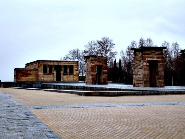 Templo de Debod<br />Foto Ana Paula Medeiros 