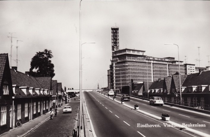 Foto histórica do Viaduto Beukenlaan, Eindhoven, Holanda<br />Foto divulgação 
