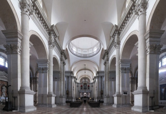 Igreja San Giorgio Maggiore, Veneza. Arquiteto Andrea Palladio<br />Foto Victor Hugo Mori 