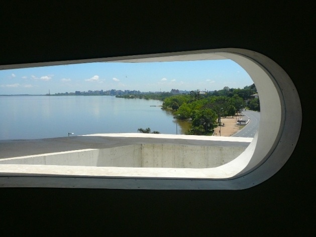 Abertura com vista para o Guaíba<br />Foto Diogo Figueiredo de Freitas 