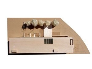 Maquete (vista superior)<br />Imagens dos autores do projeto 