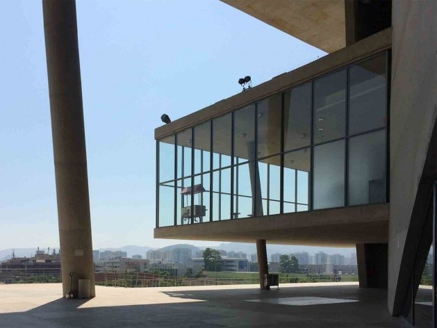 Cidade das Artes, Rio de Janeiro. Arquiteto Christian de Portzamparc<br />Foto Abilio Guerra 