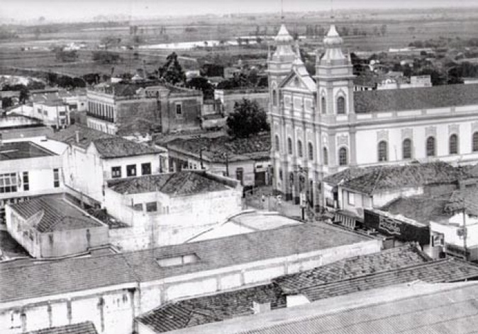 Vista geral de Pindamonhangaba no século XX