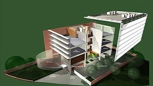 Perspectiva explodida<br />Imagem do autor do projeto 