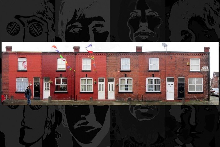 Arnold Grove nº 12, Casa de George Harrison<br />Foto Victor Hugo Mori 
