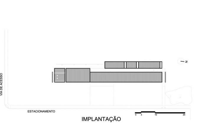 Implantação<br />Desenho do autor 