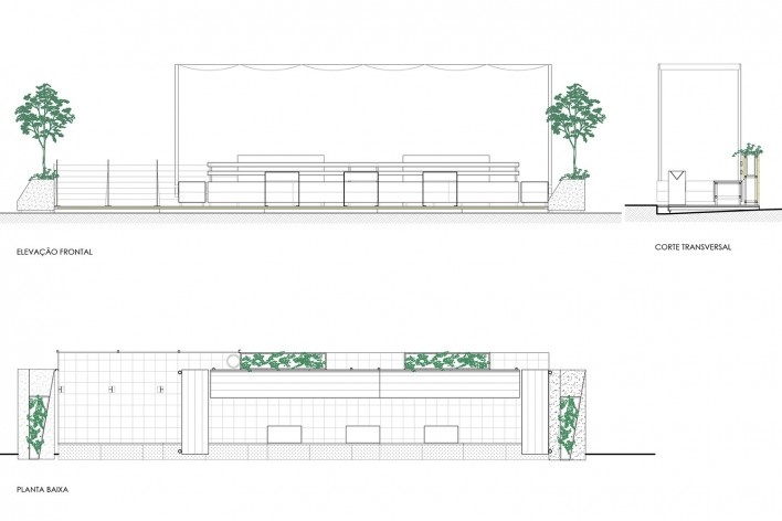 Parklet Rua Vitorino de Moraes, São Paulo, 2015, arquiteto Homã Alvico<br />Imagem divulgação 