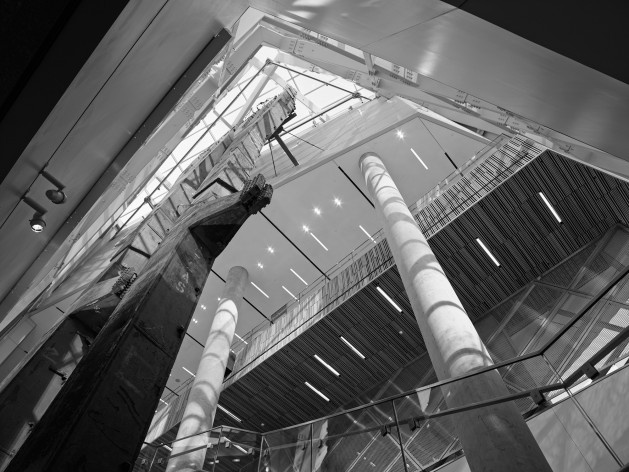 Davis Brody Bond Architects and Planners, The 9/11 Memorial Museum, New York<br />Photography by Andrew Moore 