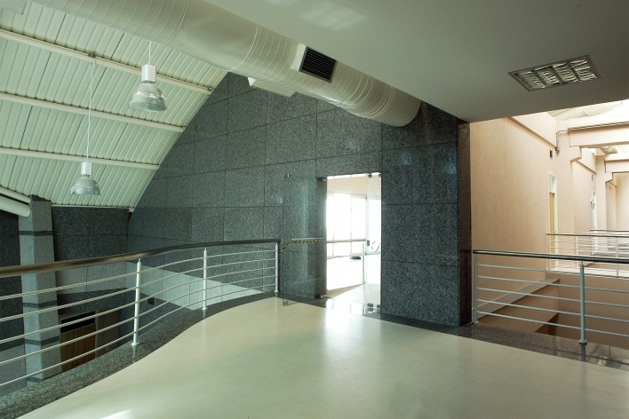 CEITEC – Centro de Excelência em Tecnologia Eletrônica Avançada, vista interna, Porto Alegre RS. Arquiteto Raul Macadar, 2009<br />Foto Kiki Joner 