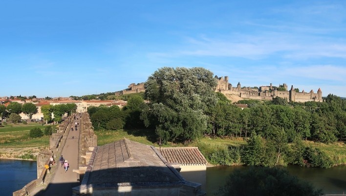 Carcassonne, França<br />Foto Victor Hugo Mori 