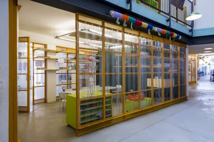 Wish School, São Paulo SP Brasil, 2016. Arquitetos Alexandre Gervásio, Erico Botteselli, Lucas Thomé e Pedro de Bona / Grupo Garoa Arquitetos Associados<br />Foto/Photo Pedro Napolitano Prata 