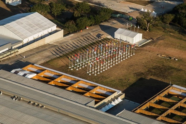 Centro Olímpico de Tiro Esportivo, Parque Olímpico de Deodoro, Rio de Janeiro, RJ, Escritório Vigliecca & Associados<br />Foto Renato Sette Camara 