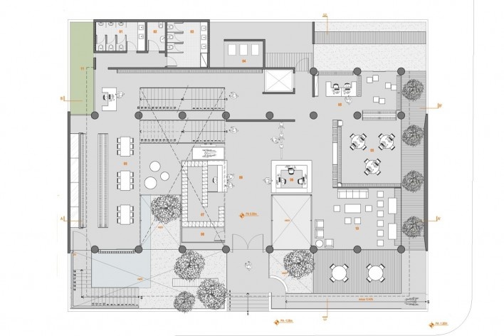 Planta Térreo<br />Imagem dos autores 