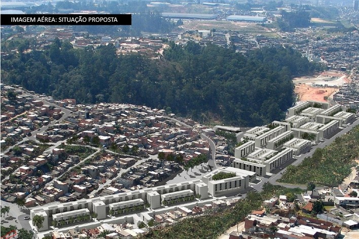 Imagem Aérea: Situação Proposta<br />Imagem Vigliecca & Associados 