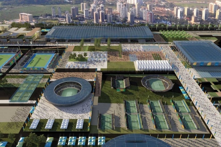 Olympic Tennis Center<br />Rio 2016/BCMF Arquitetos 