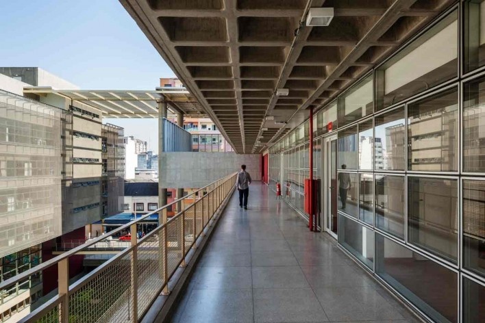 Centro Paula Souza, São Paulo, arquitetos Francisco Spadoni e Pedro Taddei<br />Foto Nelson Kon 