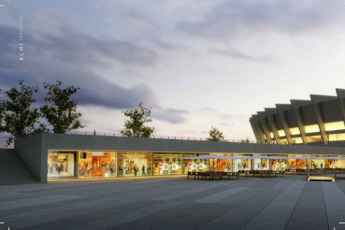 Reforma do estádio Governador Magalhães Pinto, Mineirão<br />Imagens BCMF Arquitetos / Casa Digital 