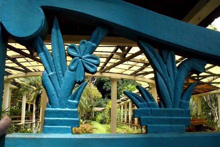 Portão do orquidário