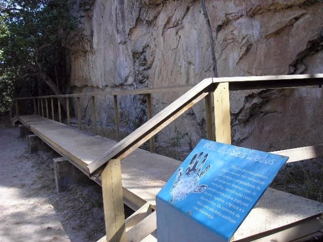 Sítio arqueológico em Sete Cidades