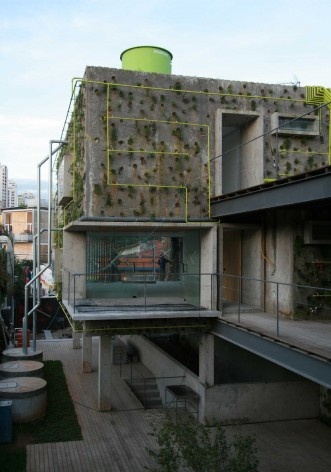 Projeto Harmonia_57,vista externa. Escritório Triptyque, 1º. prêmio categoria profissional/obras concluídas,São Paulo, SP,2007-2008.