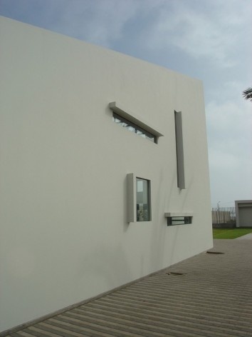 Exterior, volumetrias geométricas<br />Imagem dos autores do projeto 