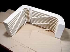 Fachada frontal<br />Imagem dos autores do projeto 