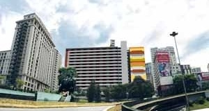 Inserção do Edifício Habitacional na paisagem urbana<br />Imagem dos autores do projeto 