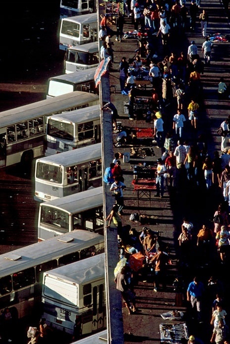 Rodoviária, 1993<br />Foto Salomon Cytrynowicz 