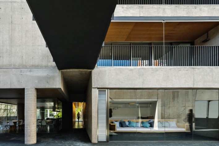 Residencial Huma Klabin, Vila Mariana, São Paulo, 2016, escritório UNA Arquitetos<br />Foto Nelson Kon 