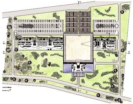 Planta térreo<br />Imagem dos autores do projeto 