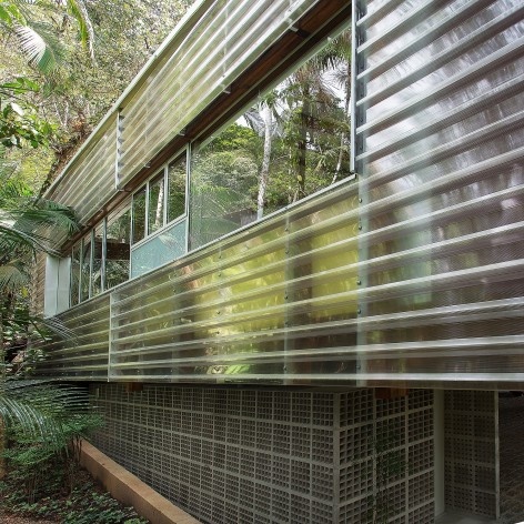 Residência Praia Vermelha, Ubatuba SP Brasil, 2015. Arquitetos Lua Nitsche e Pedro Nitsche/Nitsche Arquitetos<br />Foto/ Photo Cacá Bratke 