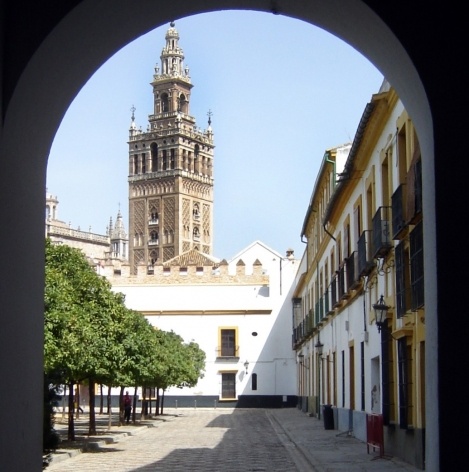 A Giralda vista de Sevilha. <br />Foto Vladimir Bartalini 