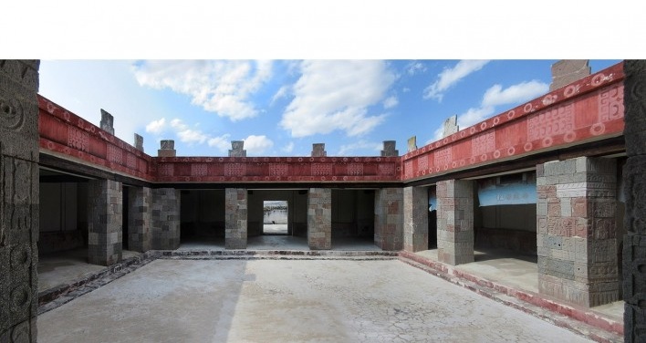 Teotihuacán, Palácio Quetzalpapalotl, México<br />Foto Victor Hugo Mori 