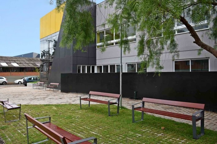 Escola Vila Luiza, Passo Fundo RS, arquiteta Karine Knob<br />Foto Alex Borgman  [Karine Knob]