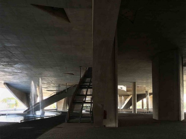 Cidade das Artes, Rio de Janeiro. Arquiteto Christian de Portzamparc<br />Foto Abilio Guerra 