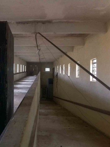 Ala abandonada do Complexo Hospitalar do Juquery<br />Foto Abilio Guerra 
