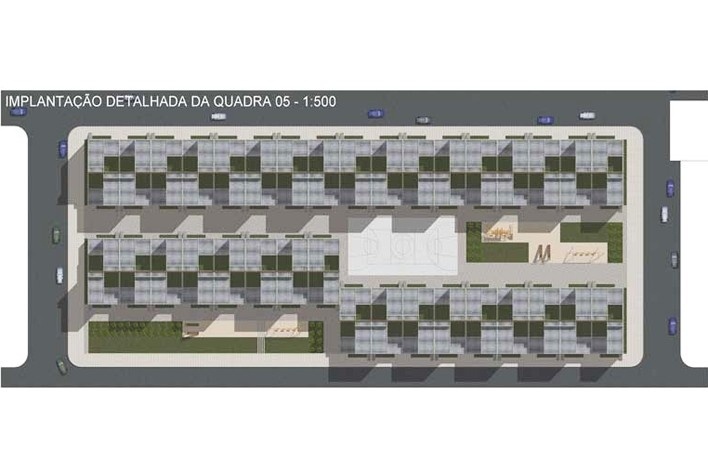 Implantação<br />Imagem dos autores do projeto 