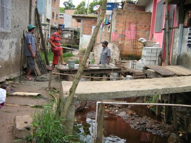 Situação atual. Projeto de Urbanização Integrada<br />Fonte Boldarini Arquitetos Associados 