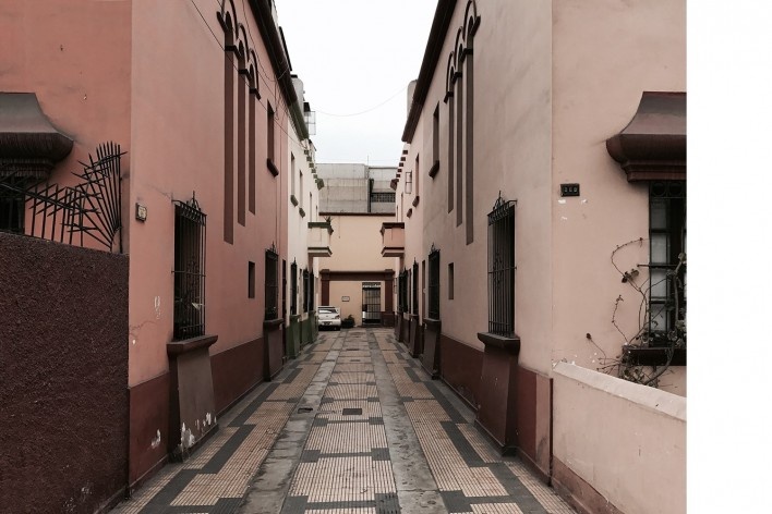 Vila residencial em José Pardo, Miraflores, Lima<br />Foto José Lira 