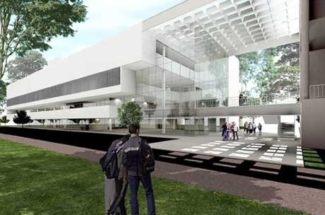 Perspectiva externa<br />Imagem do autor do projeto 